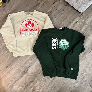Canada 2023 and SASK Sweatshirts